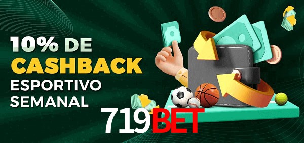 10% de bônus de cashback na 719bet
